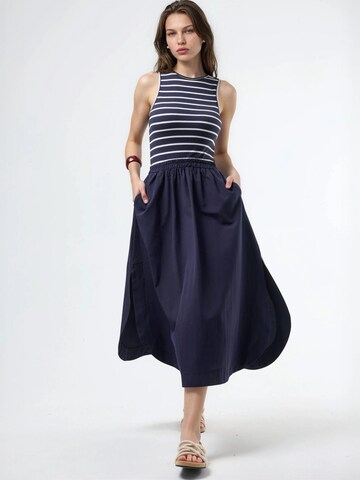 Busem Dress in Blue