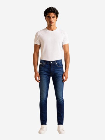 Calvin Klein Jeans Slimfit Jeans in Blauw