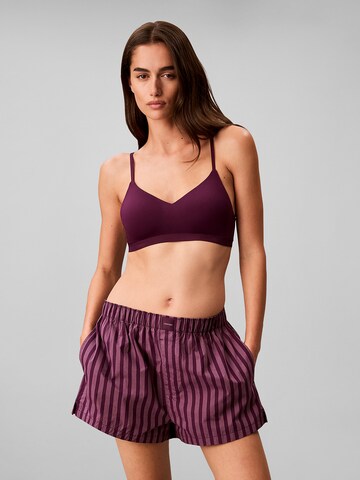 Calvin Klein Underwear Pyjamahose in Lila