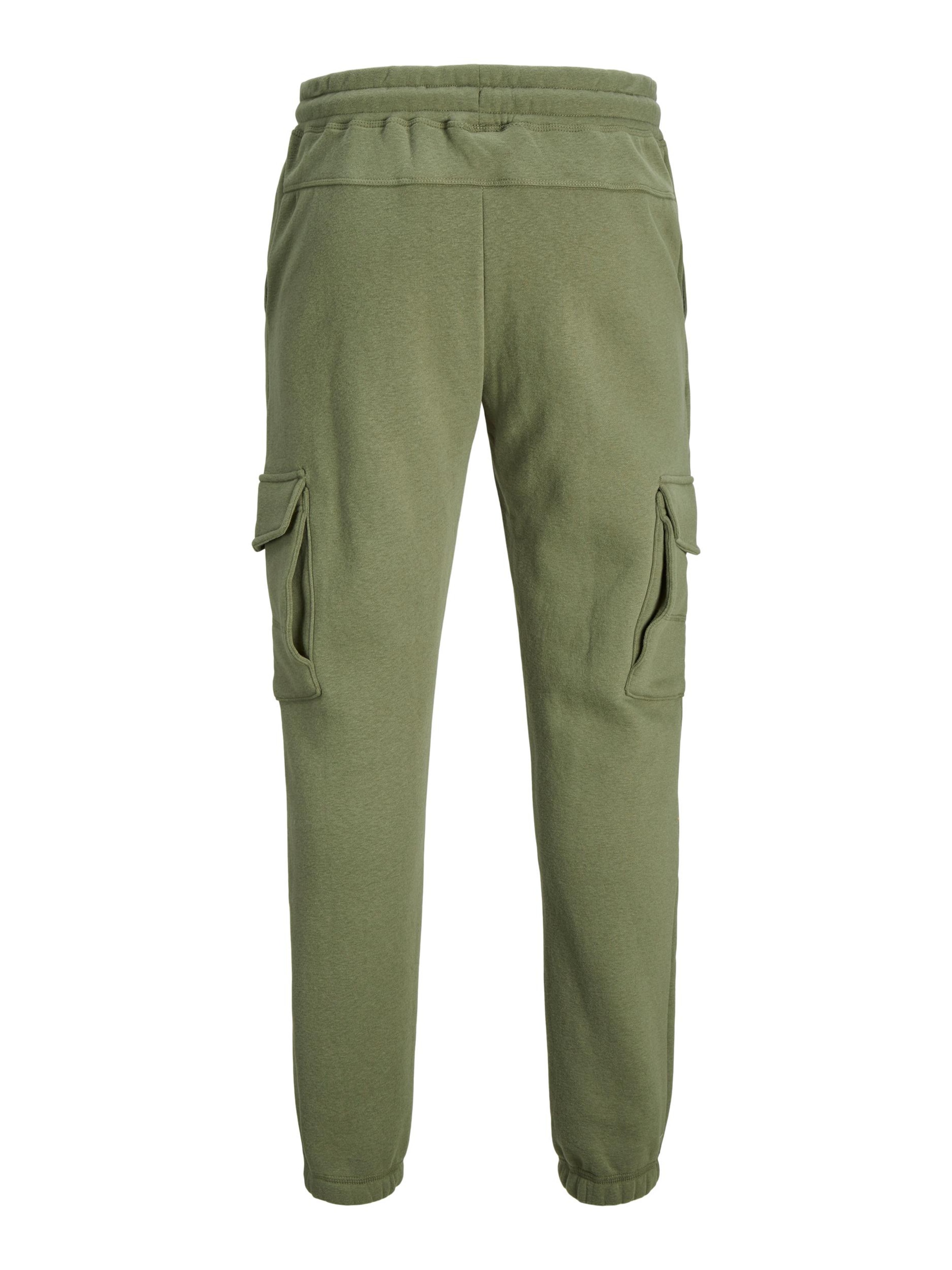 JACK & JONES - Tapered Calças cargo 'Gordon' em verde