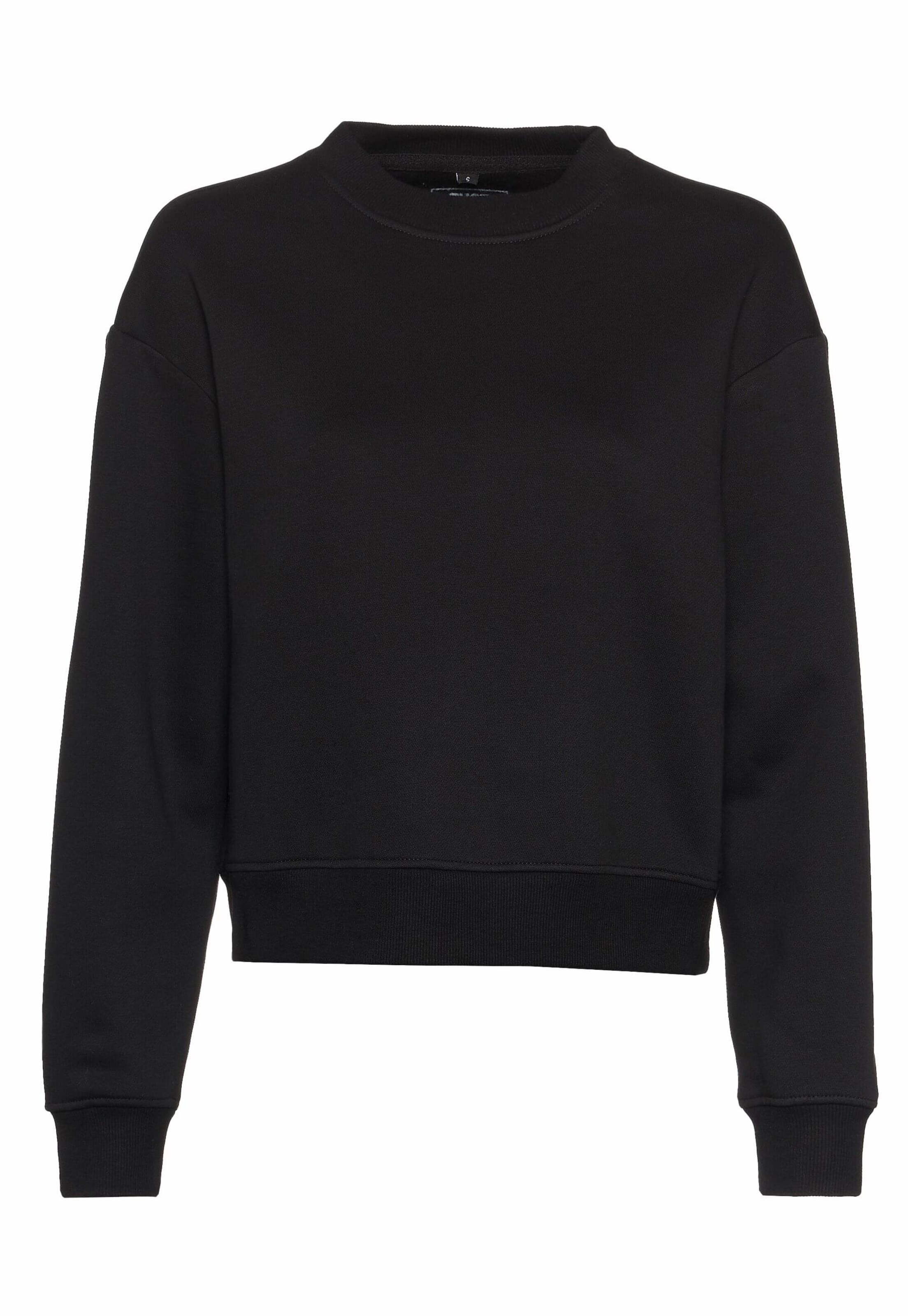 Sweat-shirt 'Just Rhyse Wavy Palms' Just Rhyse en noir : devant