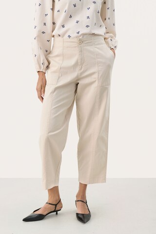Part Two Loosefit Hose 'Netta' in Beige: Vorderseite