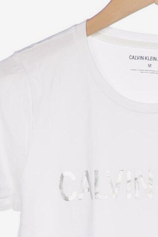 Calvin Klein Jeans T-Shirt M in Weiß
