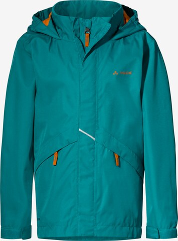 VAUDE Outdoorjas in Blauw: voorkant