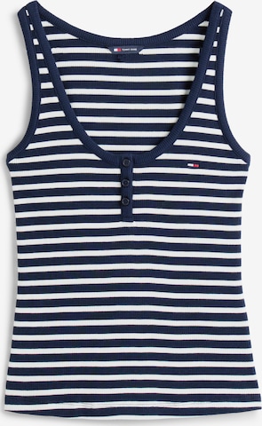 Tommy Jeans Top - Modrá: predná strana