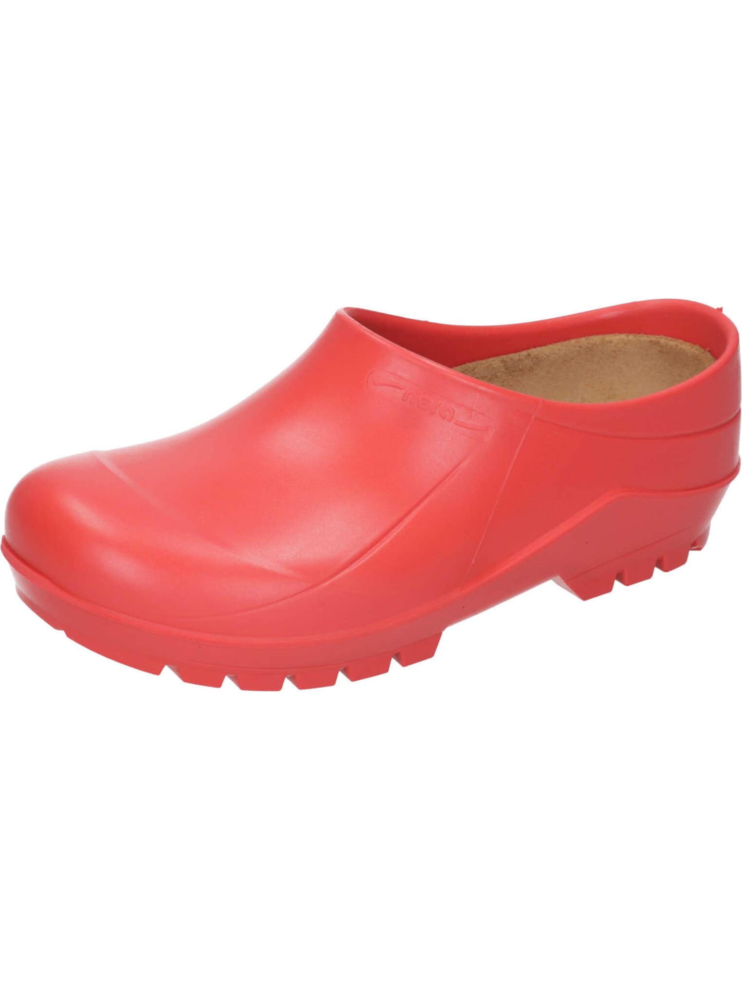 nora Clogs 'Clogs' in Red: front