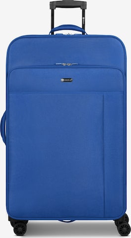 CHECK.IN Trolley 'Sevilla 2.0' in Blauw: voorkant