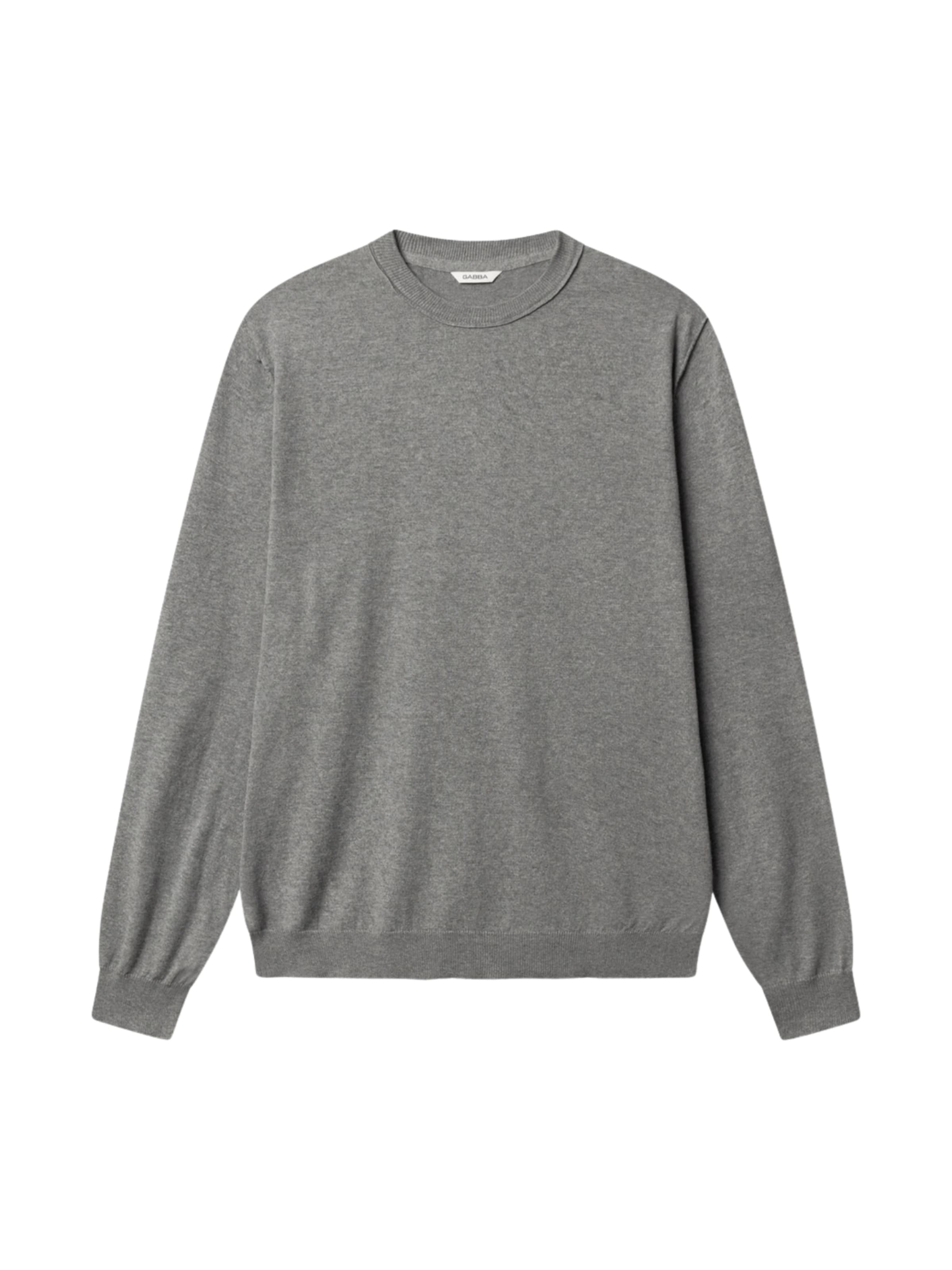 Pullover ' GABfumo Spy ' di GABBA in grigio: frontale