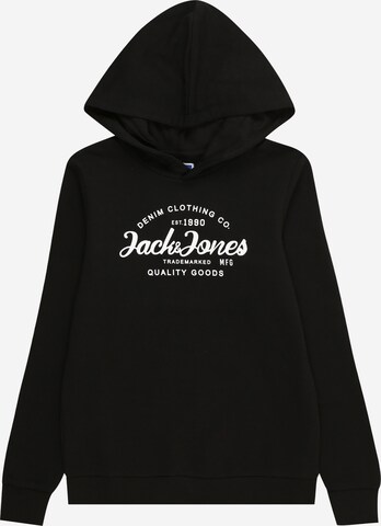 Jack & Jones Junior Tréning póló 'FOREST' - fekete: elől