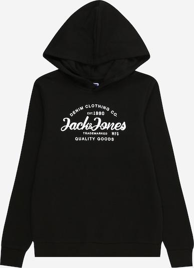 Jack & Jones Junior Sweatshirt 'FOREST' i sort / hvid, Produktvisning