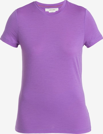 ICEBREAKER Performance Shirt 'Tech Lite III' in Purple: front