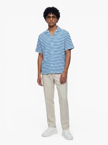 Coupe regular Chemise 'SLHDYLAN' SELECTED en blanc