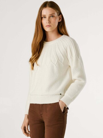 Pepe Jeans Sweater in White