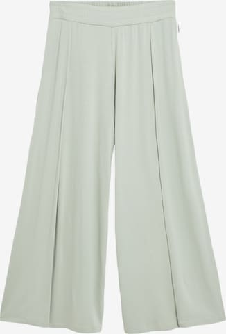 Pantalon à plis ARMEDANGELS en vert : devant