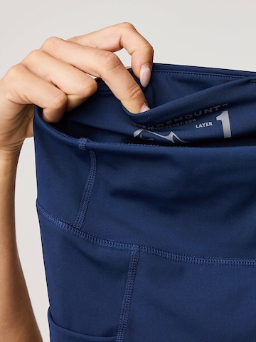 SWEDEMOUNT Skinny Sporthose 'Core'‌‌‌‌‌‌‌‌‌ in Blau