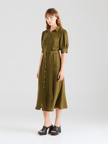 Dorothy Perkins Shirt dress in Green: front