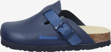 DR. BRINKMANN Clogs 'Nerpio' in Blau: Vorderseite