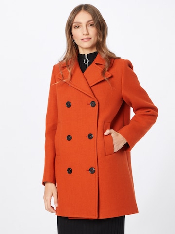 LANIUS Ανοιξιάτικο και φθινοπωρινό παλτό 'Caban' σε πορτοκαλί: μπροστά
