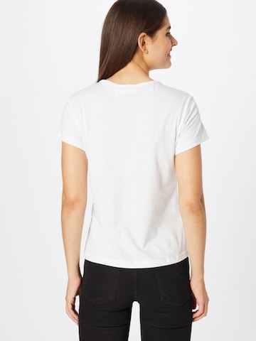 WEEKDAY Koszulka 'Fave' w kolorze biały