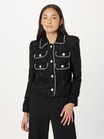 River Island Between-season jacket in Black: front