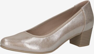 CAPRICE Pumps in Bronze: front