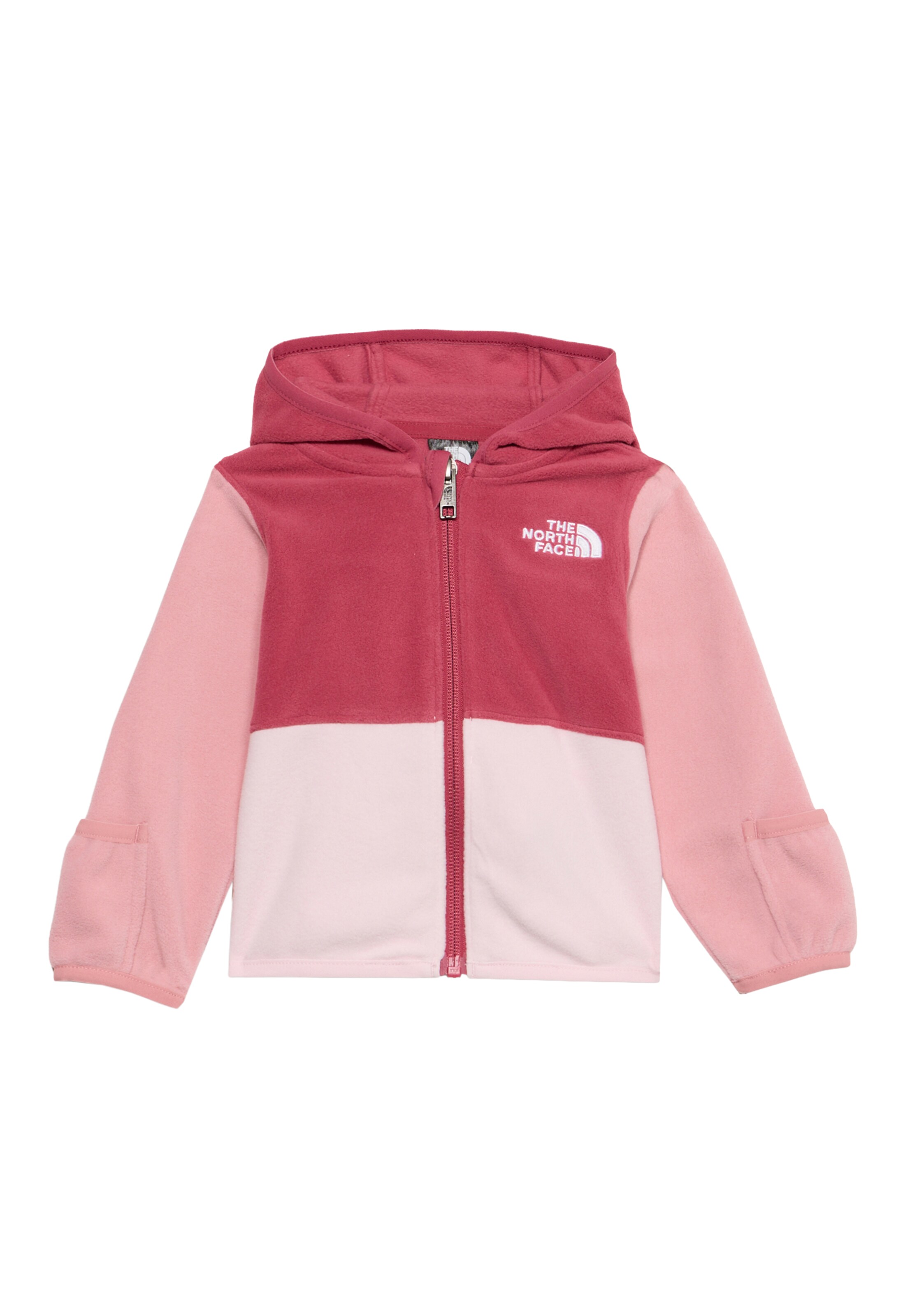 rozā THE NORTH FACE Funkcionāla flīsa jaka 'GLACIER': no priekšpuses