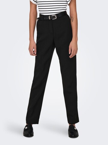 Regular Pantalon 'ASTRID' ONLY en noir : devant