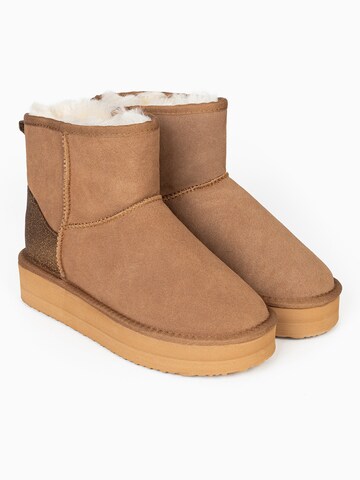 Gooce Snow Boots 'Acacia' in Braun