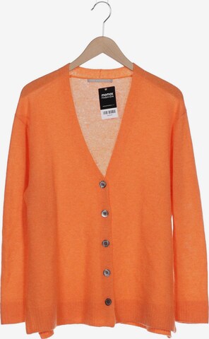 THE MERCER Sweater & Cardigan in XXL in Orange: front