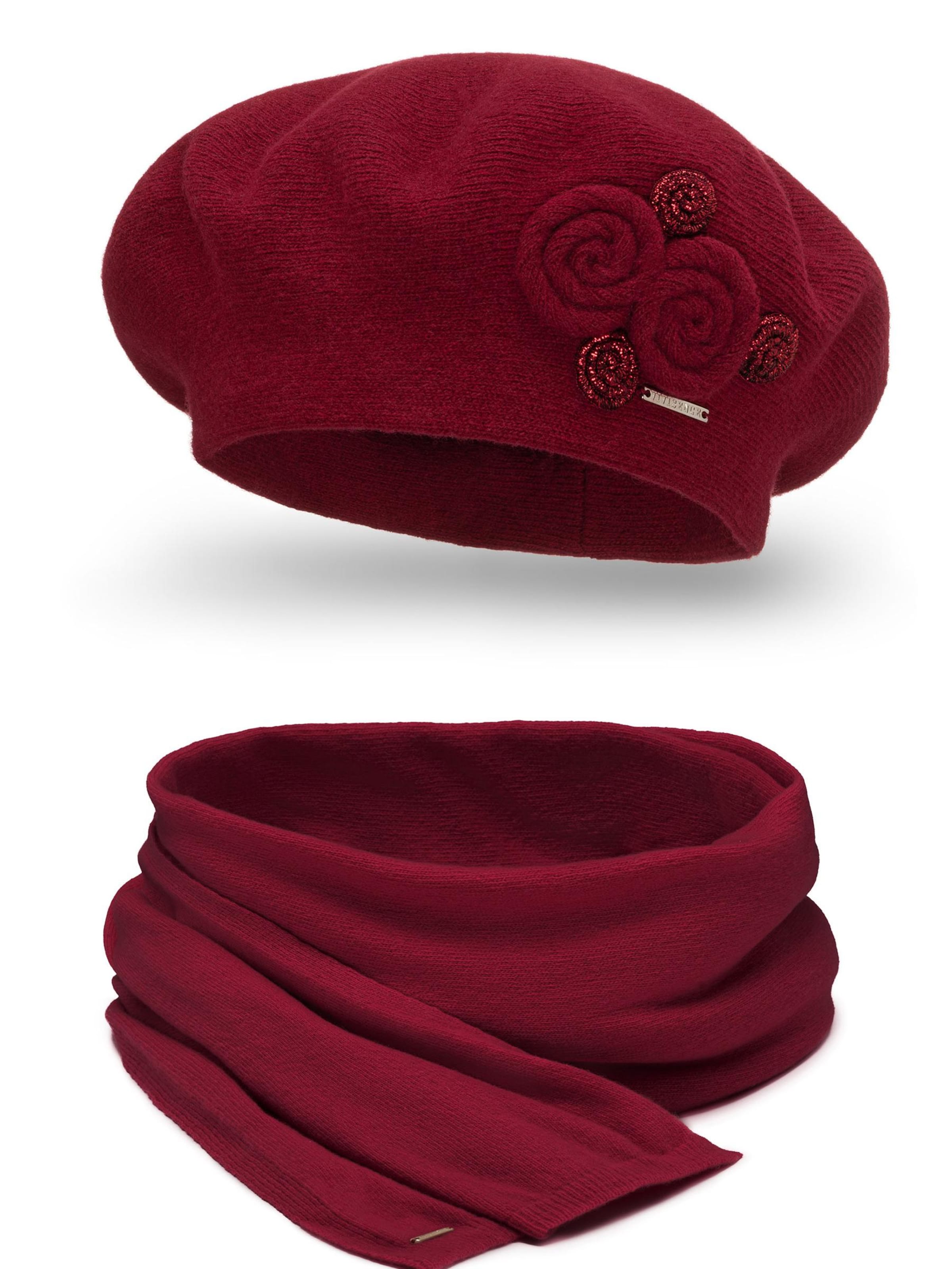 Vivisence Muts '7037 Set' in de kleur Bourgogne, Productweergave