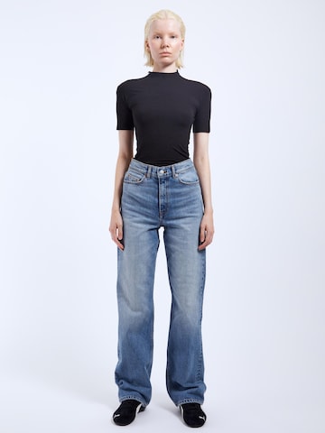 Dr. Denim Regular Jeans 'Echo High Straight' in Blauw