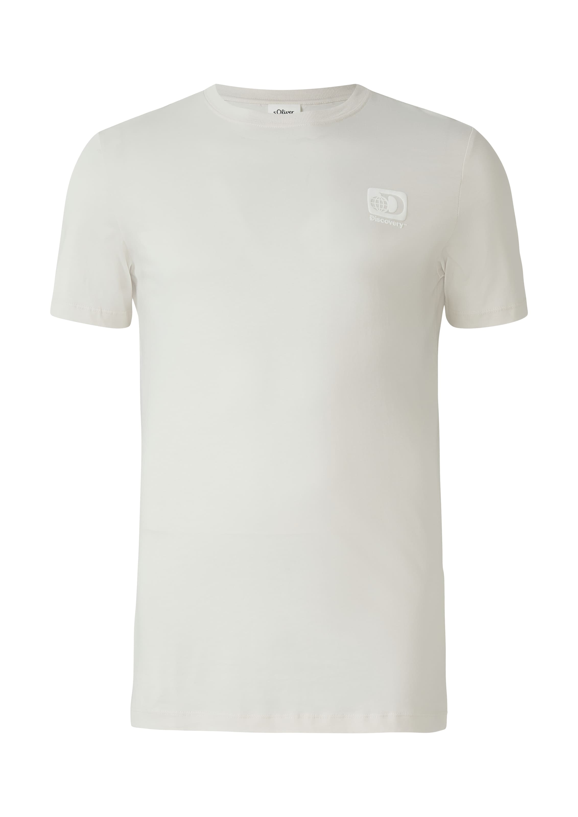 s.Oliver Men Tall Sizes Shirt in White: front
