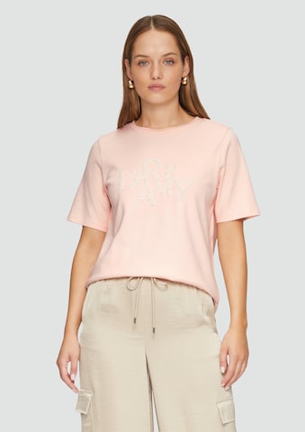 s.Oliver BLACK LABEL Shirt in Roze: voorkant