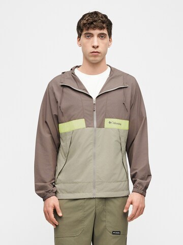 COLUMBIA Куртка в спортивном стиле 'Spire Valley™' в Серый: спереди