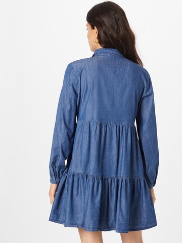 JDY Shirt Dress 'Bianka' in Blue