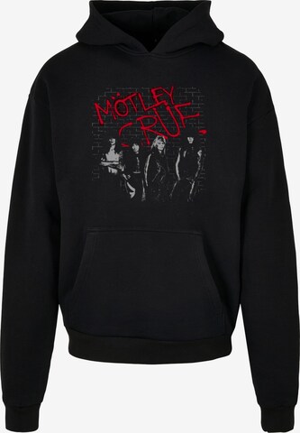 Sweat-shirt 'Motley Crue - Strong' Merchcode en noir : devant