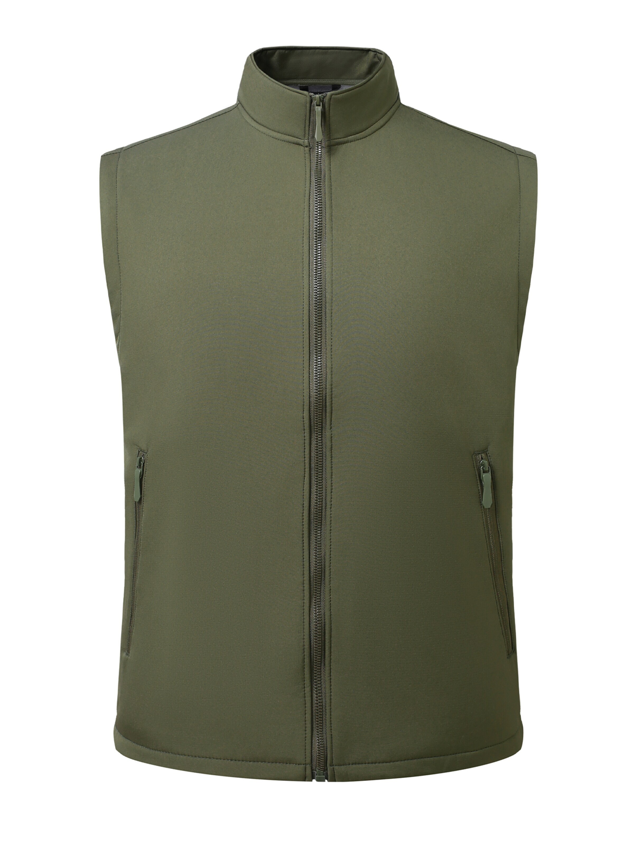YOUTHUP Vest in Green: front
