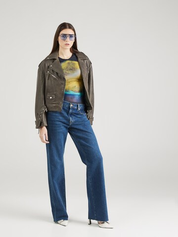 Wide leg Jeans 'TESS' de la 7 for all mankind pe albastru