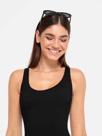 LSCN by LASCANA Bustier Fürdőruhák - fekete