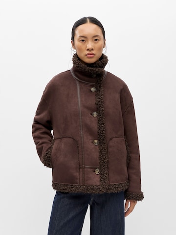 OBJECT - Chaqueta de invierno 'OBJOAKLYN' en marrón: frente