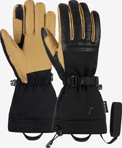 REUSCH Sporthandschoenen 'Discovery GORE-TEX TOUCH-TEC™' in de kleur Bruin / Zwart, Productweergave