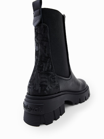 Desigual Chelsea Boots in Schwarz