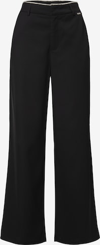 Evazați Pantaloni de la Influencer pe negru: față