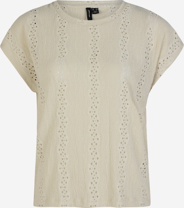 Vero Moda Petite Shirt 'Lycyava' in Beige: voorkant