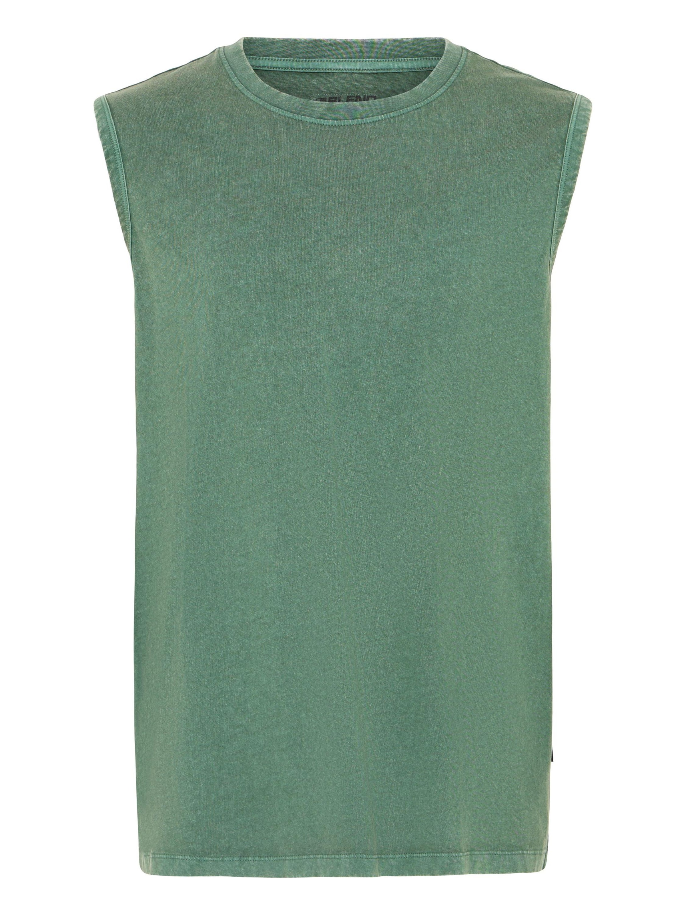 BLEND Rundhalsshirt ' BHKeelan ' in grün, Produktansicht