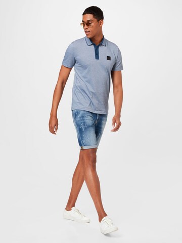 Goldgarn Regular Shorts 'PLANKEN' in Blau