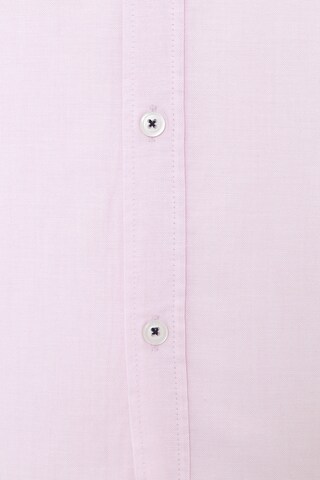 DENIM CULTURE - Regular Fit Camisa 'KENT' em rosa