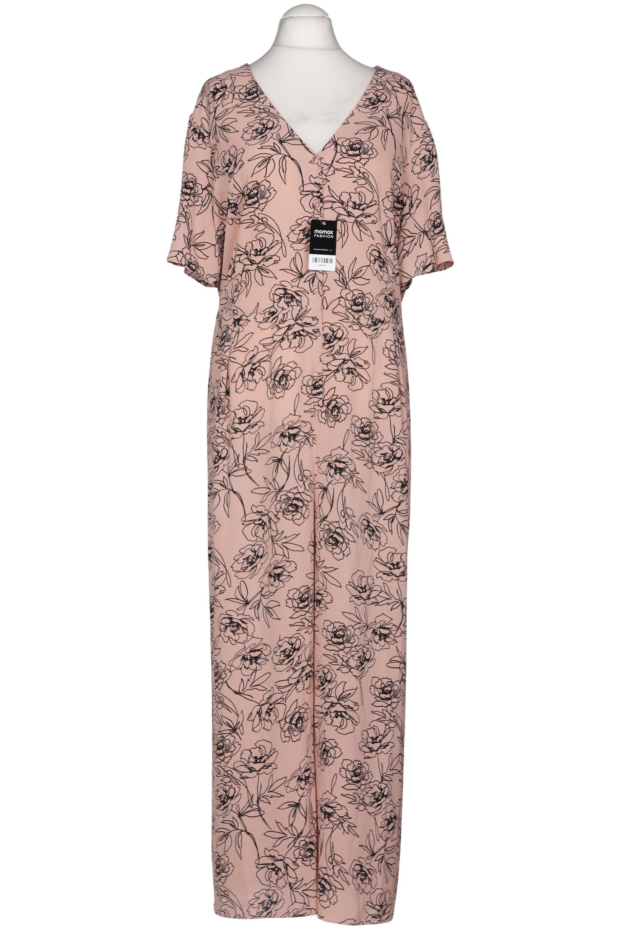 ASOS DESIGN Curve Jumpsuit in 6XL in Pink: front