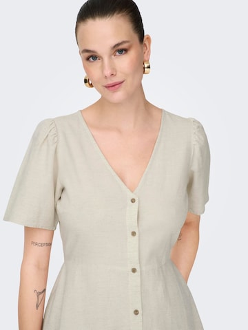Robe-chemise 'ONLVita' ONLY en gris
