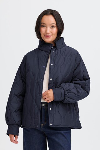 Fransa Overgangsjakke 'FREGIA' i blå: forside